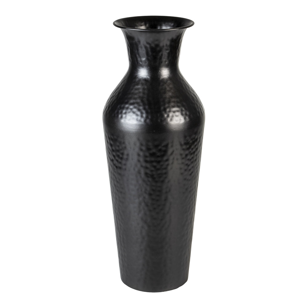 Product photograph of Olivia S Nordic Living Collection - Dacre Vase Antique In Black Outlet Large from Olivia's.