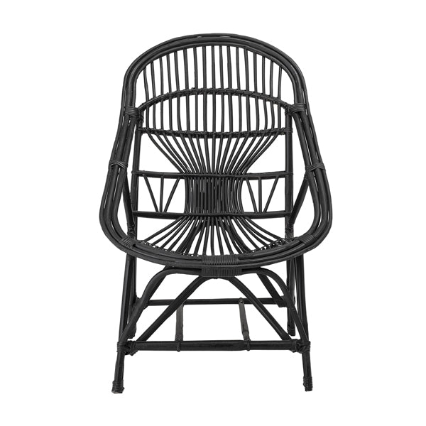 Product photograph of Bloomingville Joline Black Occasional Chair from Olivia's
