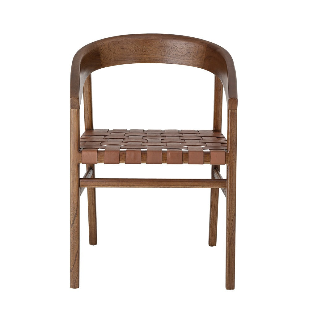 Product photograph of Bloomingville Vitus Dining Chair Brown from Olivia's