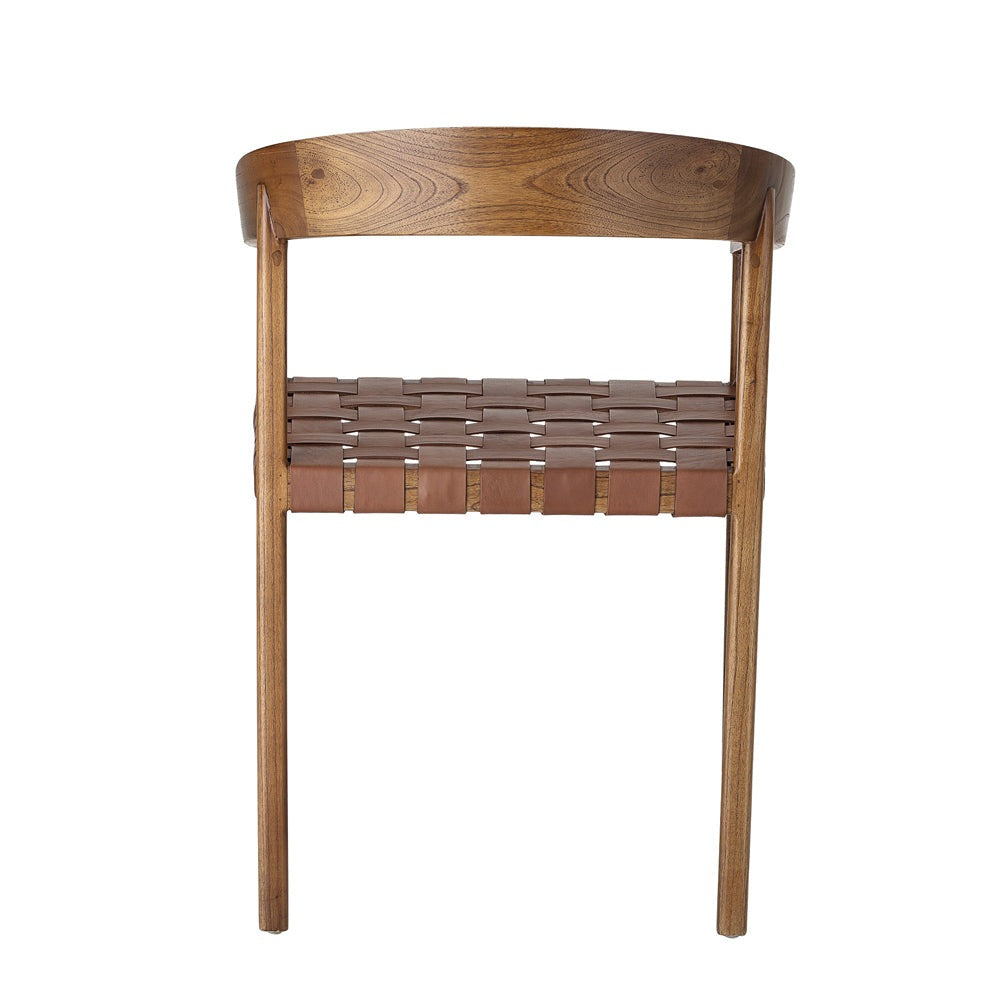 Product photograph of Bloomingville Vitus Dining Chair Brown from Olivia's.