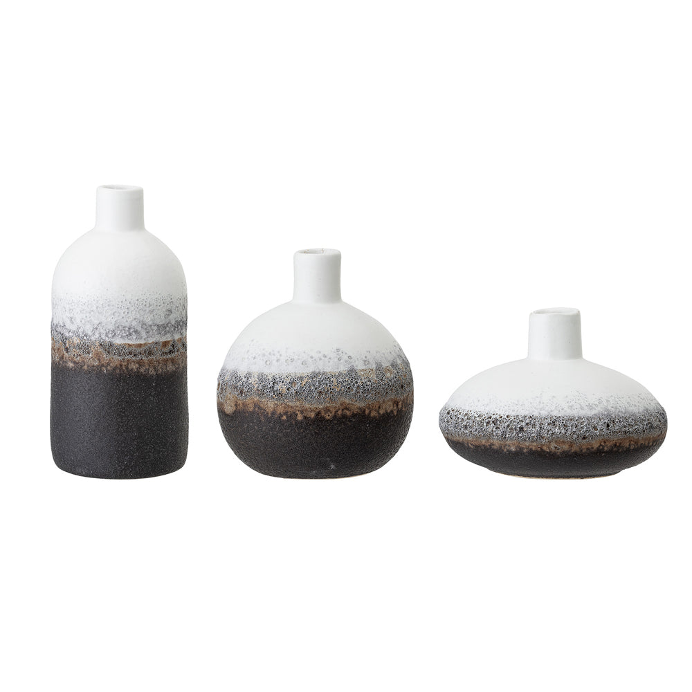 Product photograph of Bloomingville Harislava Black Vase - Pack Size Issue from Olivia's