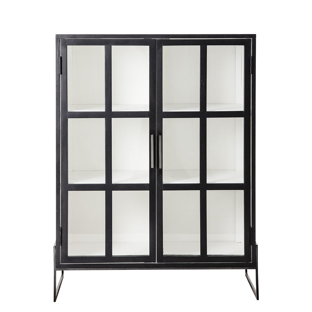 Product photograph of Bloomingville Opal Cabinet Black from Olivia's