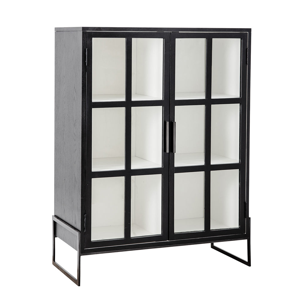 Product photograph of Bloomingville Opal Cabinet Black from Olivia's.