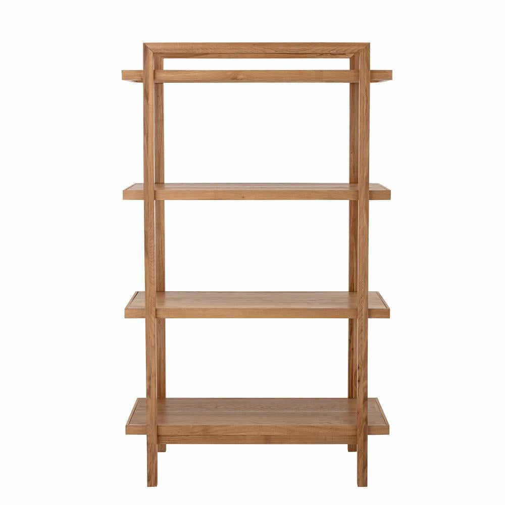 Product photograph of Bloomingville Skye Bookcase In Natural Oak Veneer from Olivia's