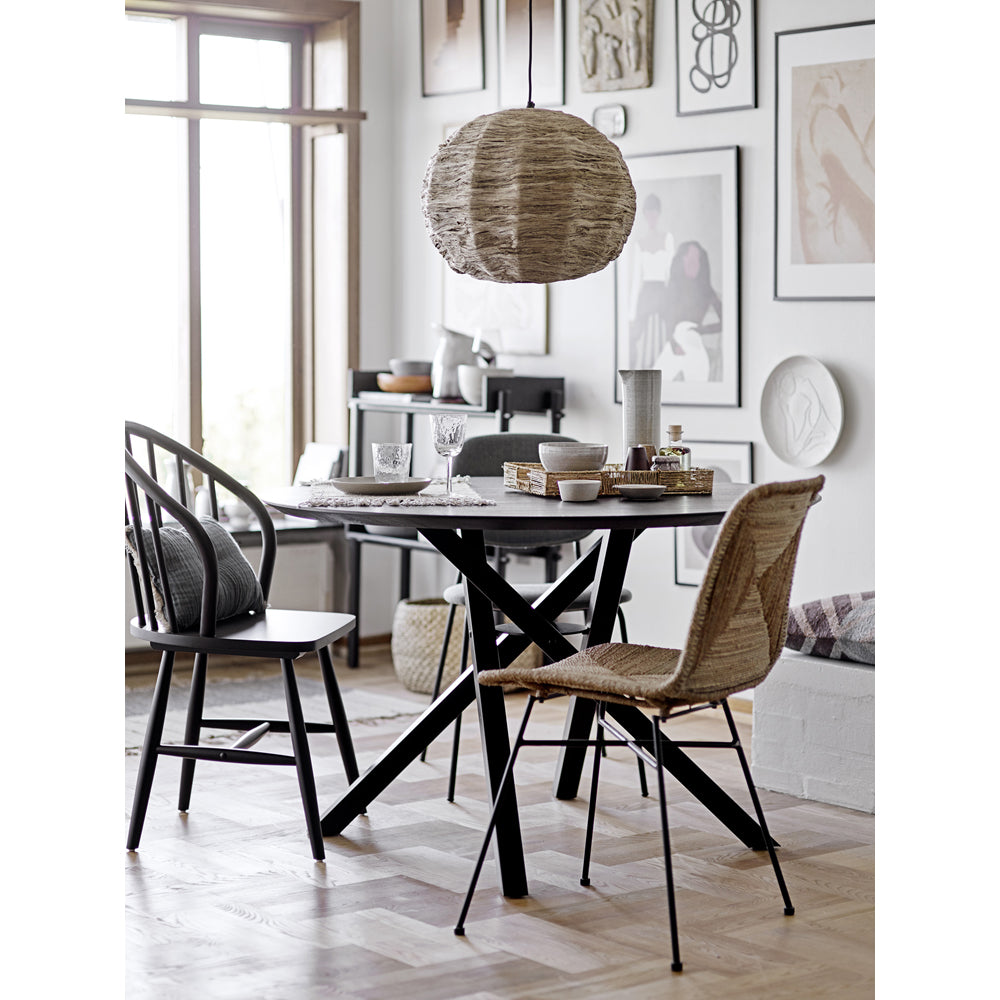 Product photograph of Bloomingville Connor Dining Table Black from Olivia's.