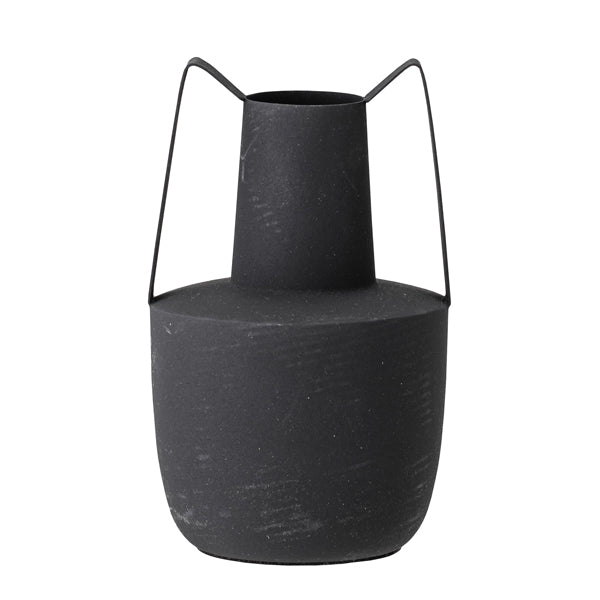 Product photograph of Bloomingville Itamar Black Vase from Olivia's
