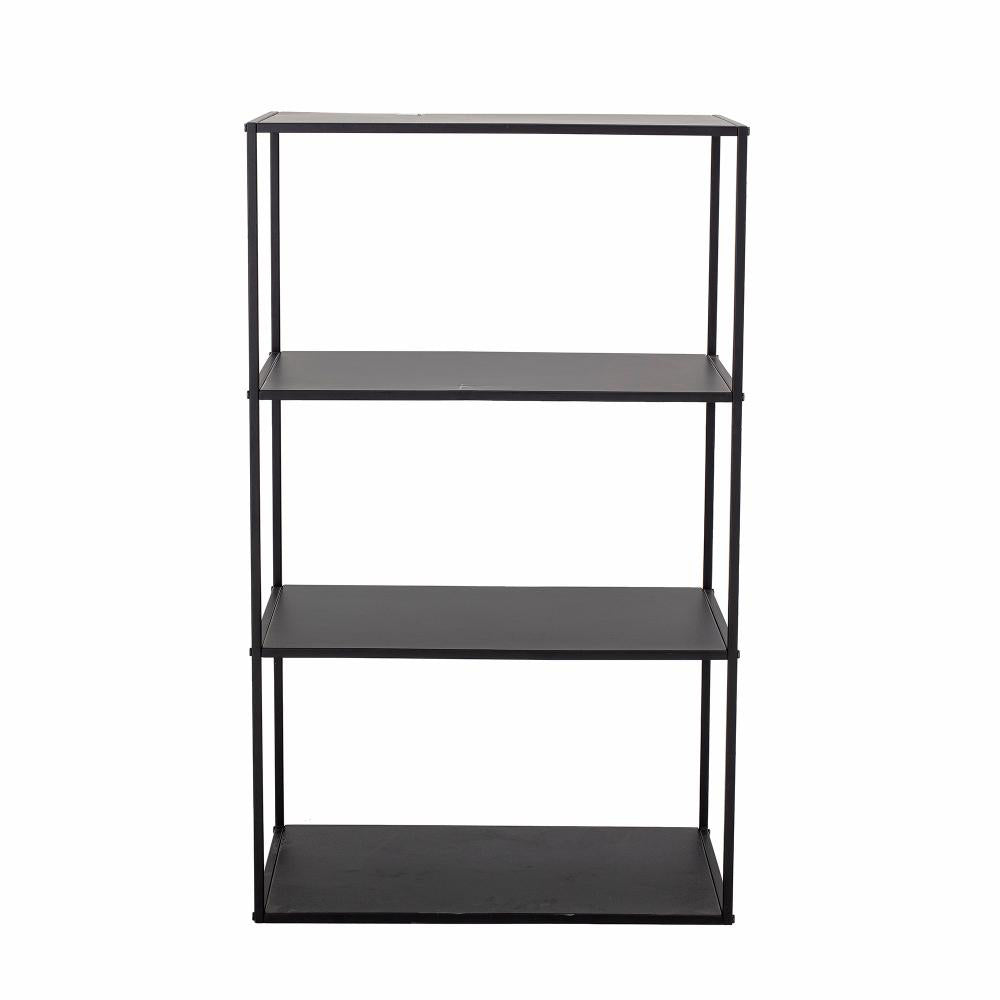 Product photograph of Bloomingville Ves Shelf In Black Metal from Olivia's