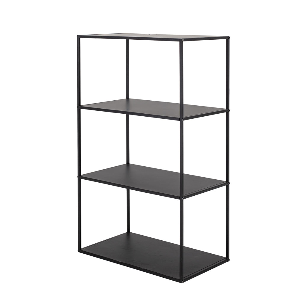 Product photograph of Bloomingville Ves Shelf In Black Metal from Olivia's.