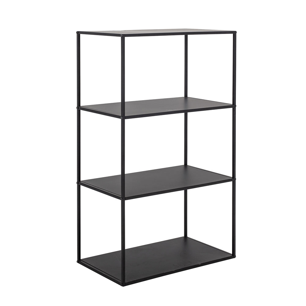 Product photograph of Bloomingville Ves Shelf In Black Metal from Olivia's.