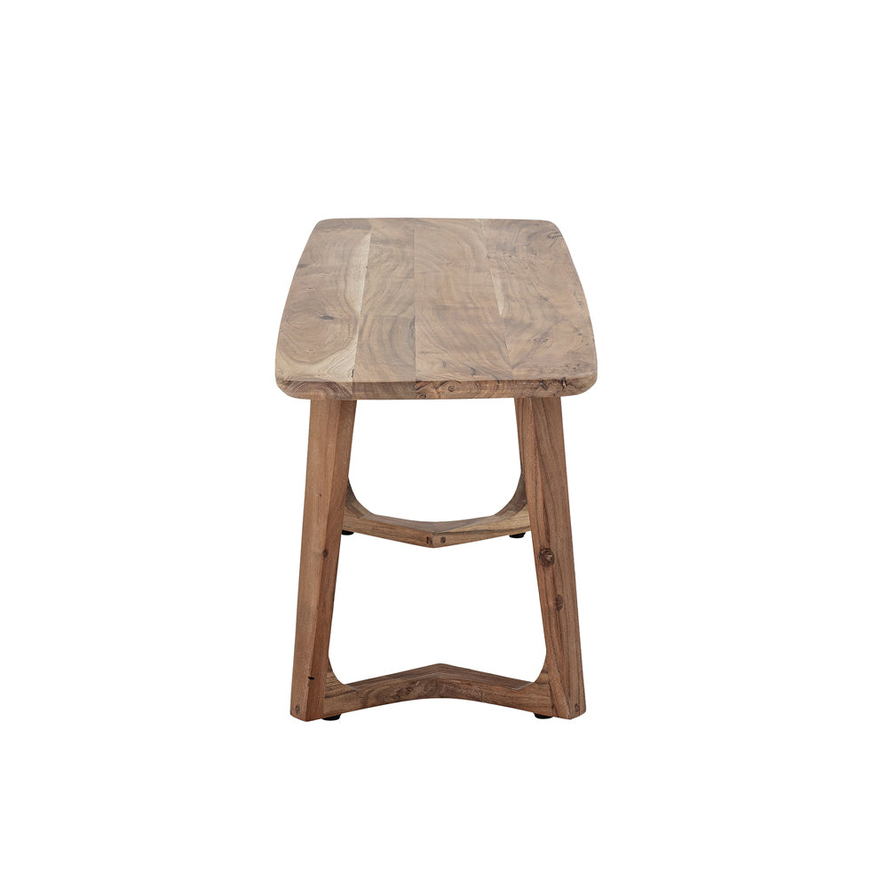 Product photograph of Bloomingville Luie Bench In Brown Acacia Wood from Olivia's.