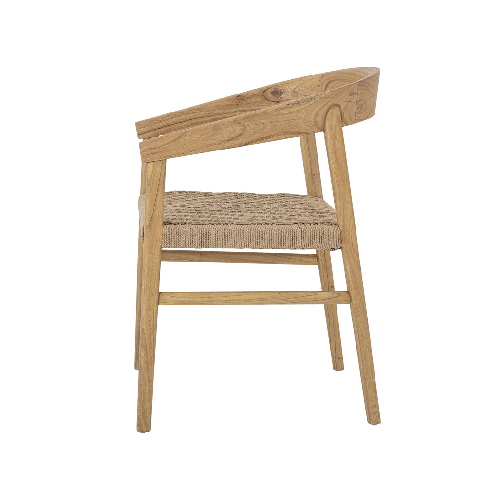 Product photograph of Bloomingville Vitus Dining Chair Nature from Olivia's.