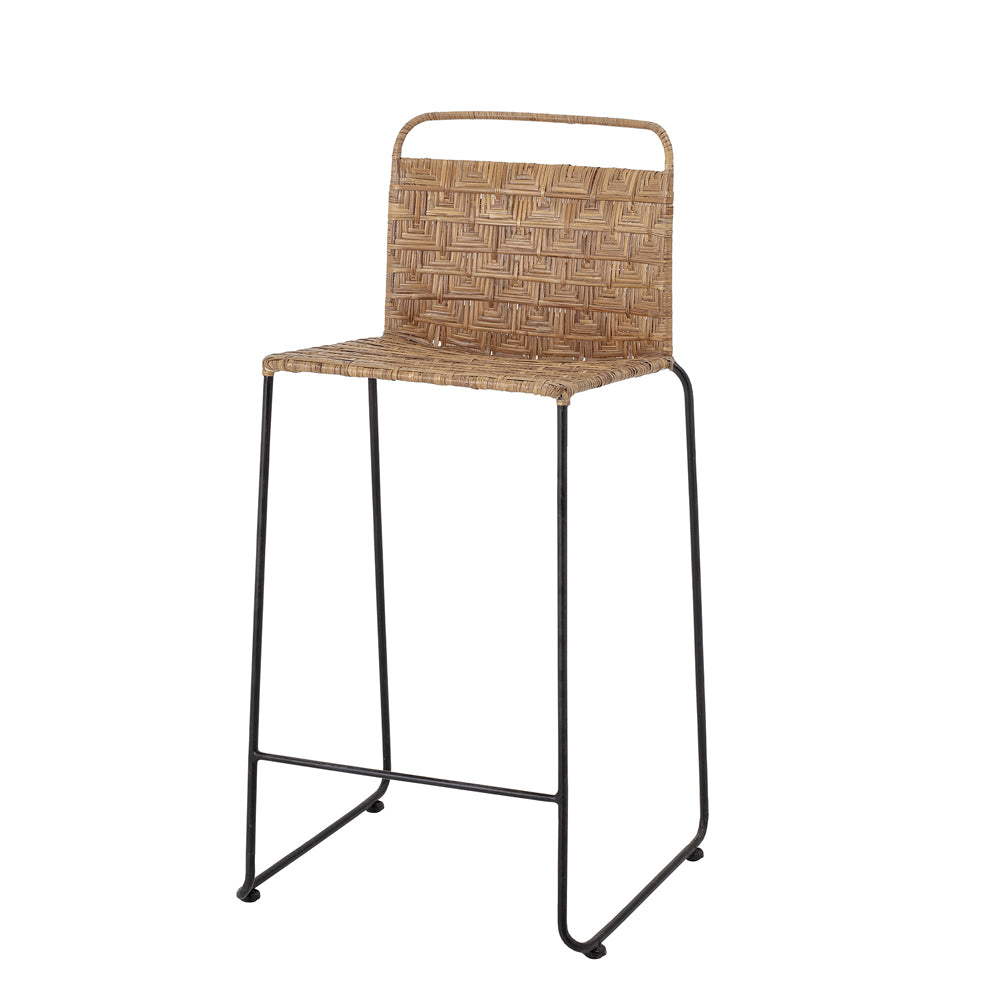Product photograph of Bloomingville Gunnel Bar Chair Nature from Olivia's.
