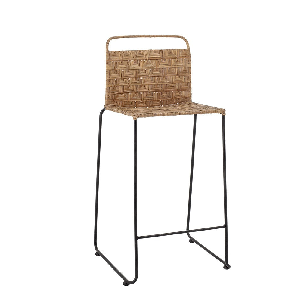 Product photograph of Bloomingville Gunnel Bar Chair Nature from Olivia's.