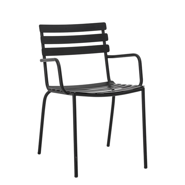 Product photograph of Bloomingville Monsi Black Dining Chair from Olivia's.