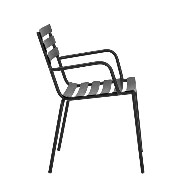 Product photograph of Bloomingville Monsi Black Dining Chair from Olivia's.