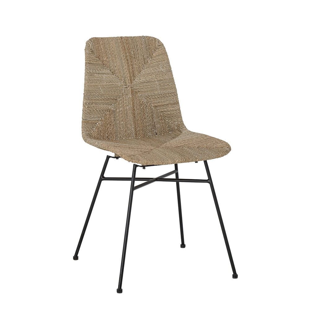 Product photograph of Bloomingville Nor Dining Chair In Natural from Olivia's.