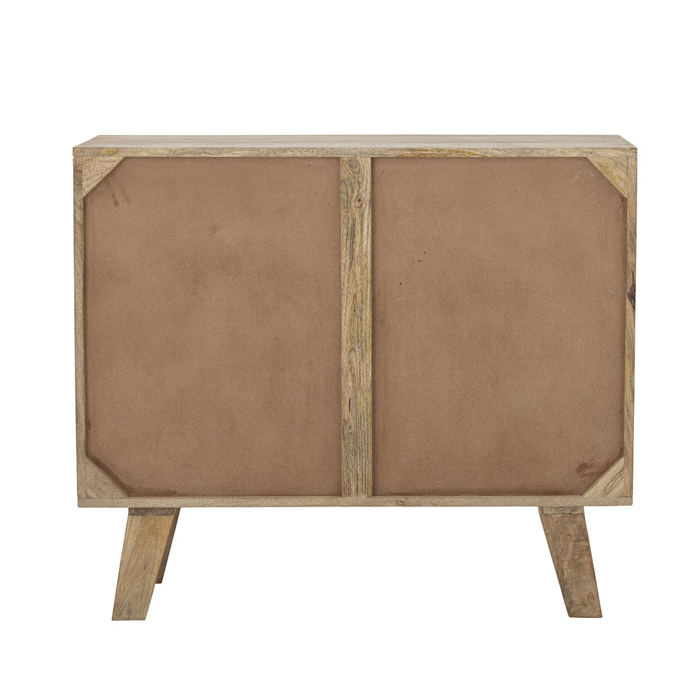 Product photograph of Bloomingville Sedik Cabinet In Natural Mango Wood from Olivia's.