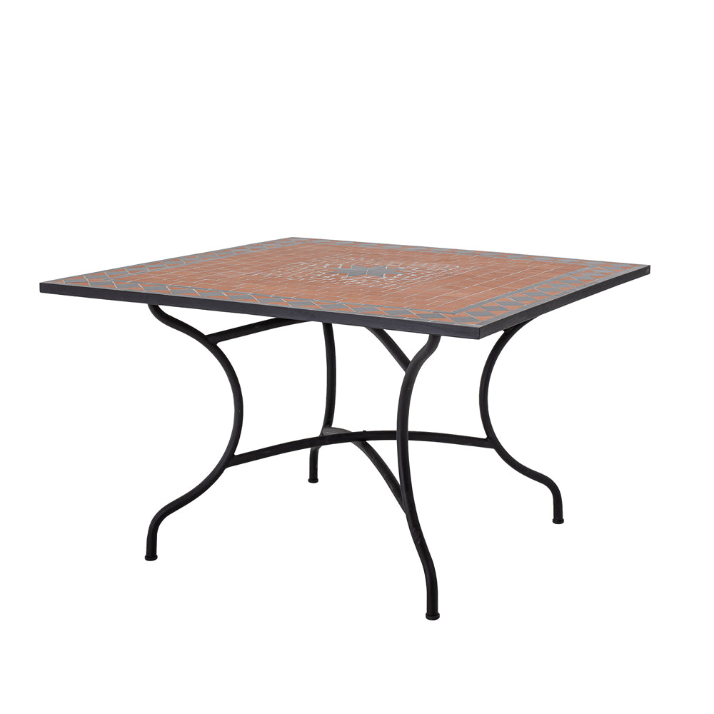 Product photograph of Bloomingville Hellen Dining Table In Red Stone from Olivia's.