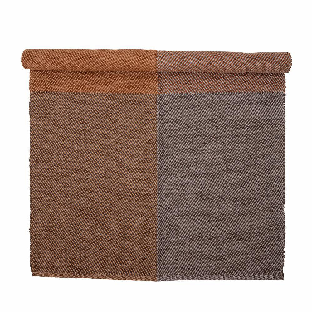 Product photograph of Bloomingville Rodin Jute Rug In Brown from Olivia's