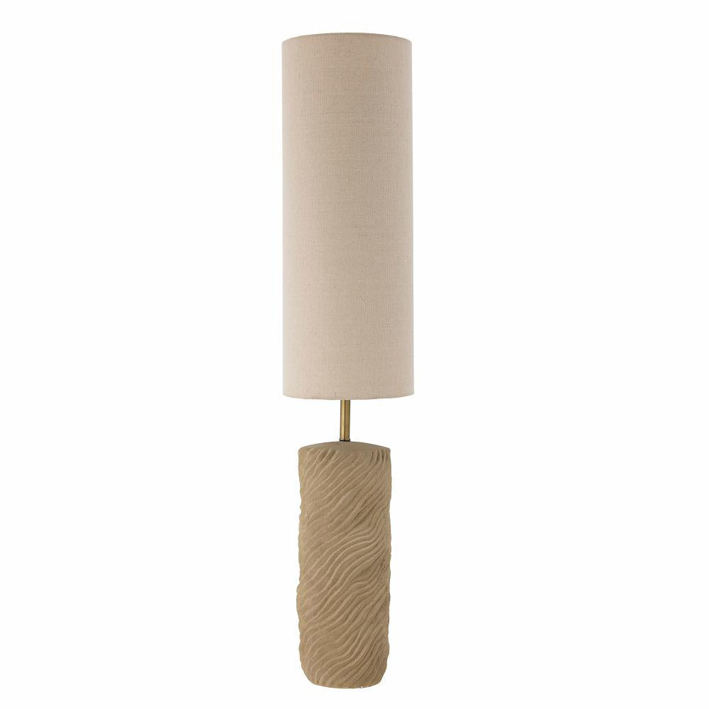 Product photograph of Bloomingville Payah Floor Lamp In Stone from Olivia's