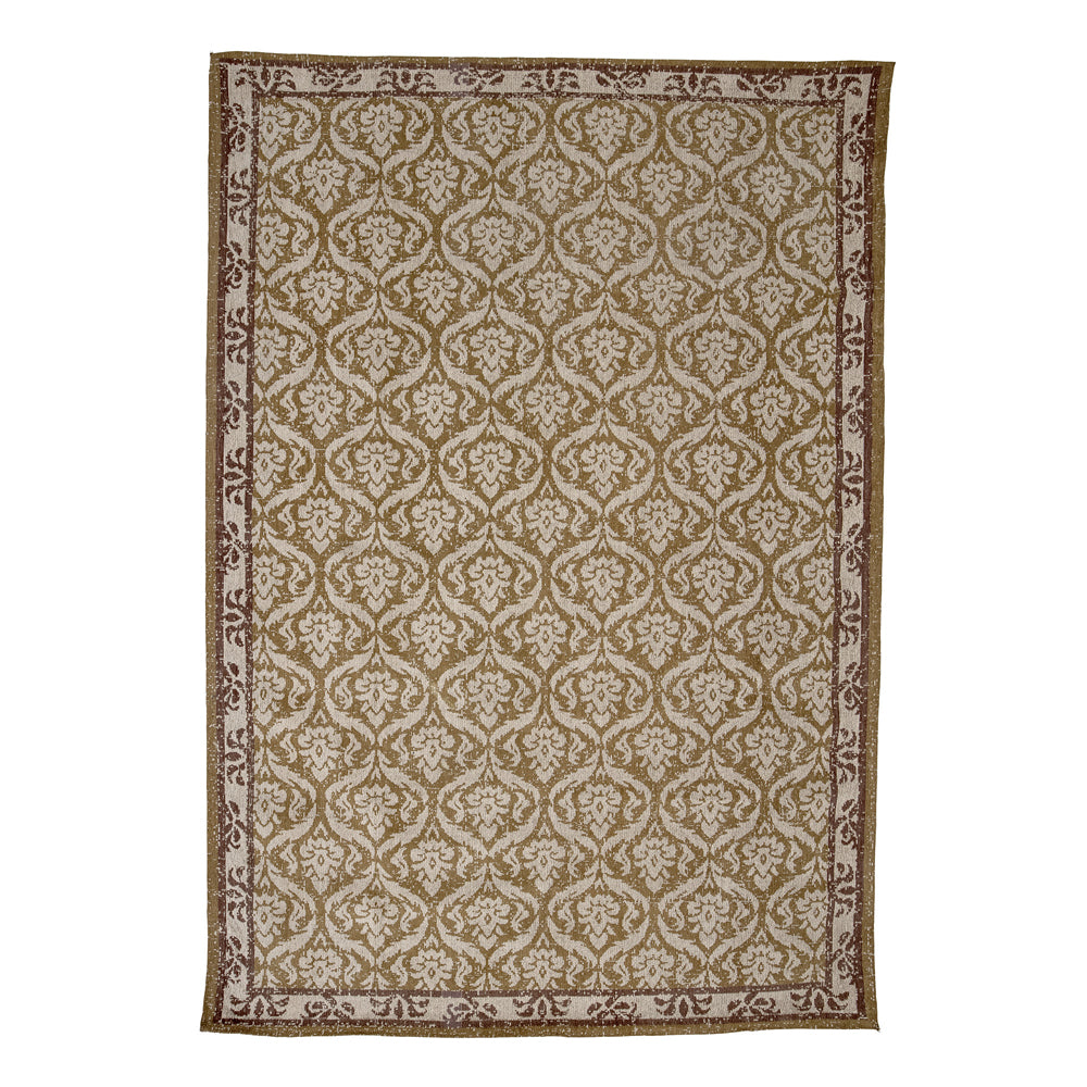 Product photograph of Bloomingville Danniella Cotton Rug In Brown from Olivia's.