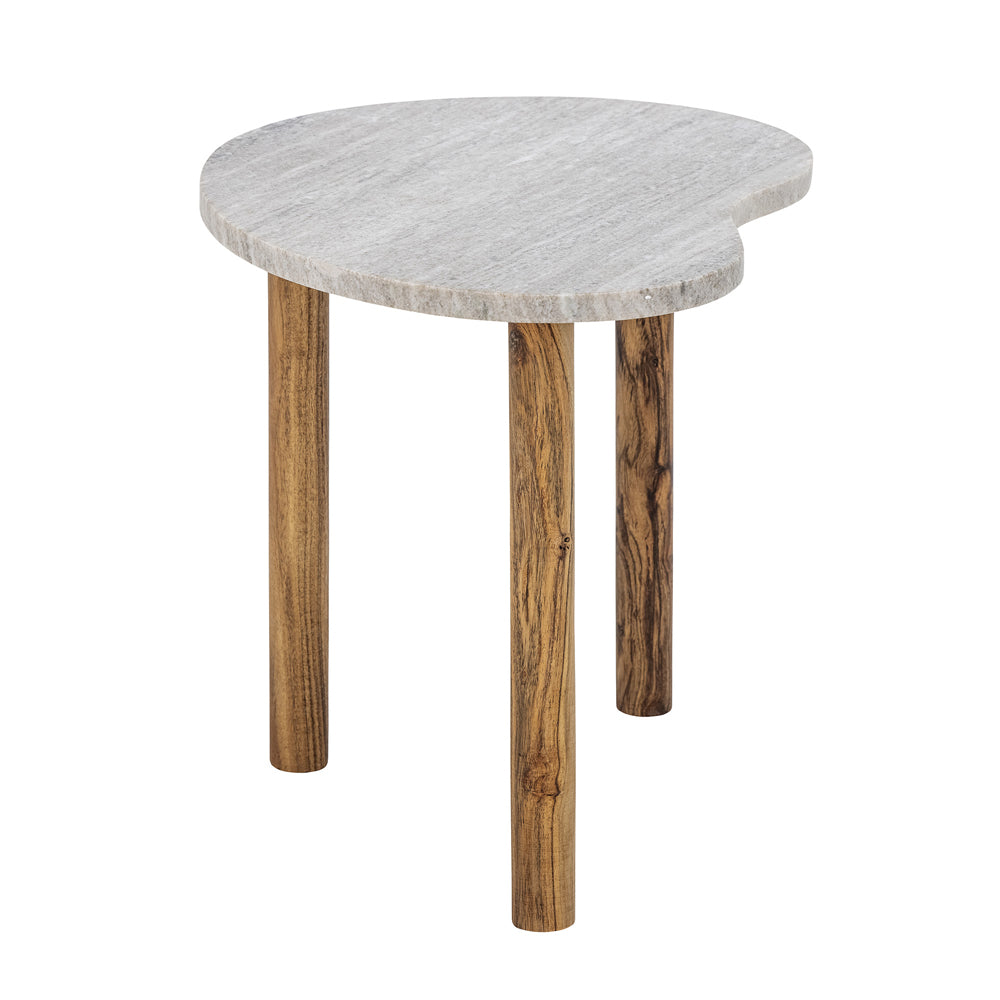Product photograph of Bloomingville Vigdis Coffee Table In Natural Marble from Olivia's.
