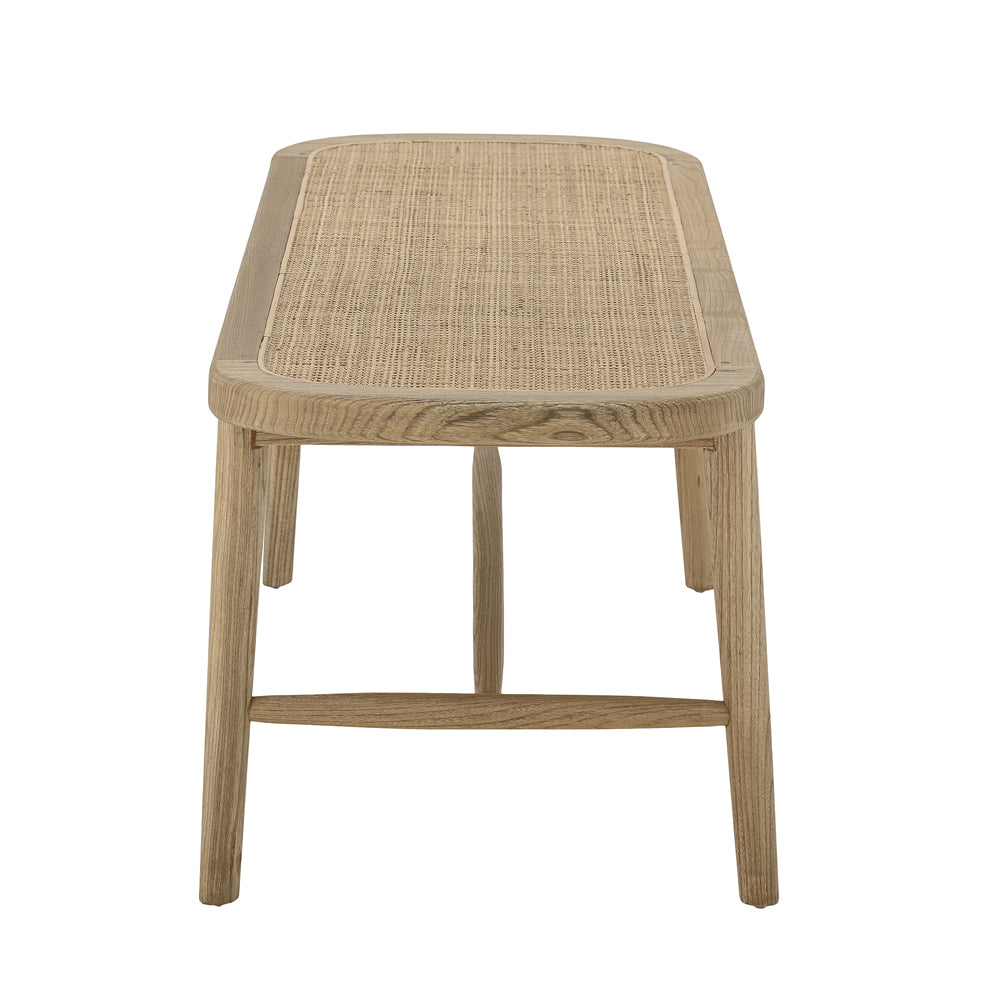 Product photograph of Bloomingville Rauke Bench In Sabrang Teak from Olivia's.