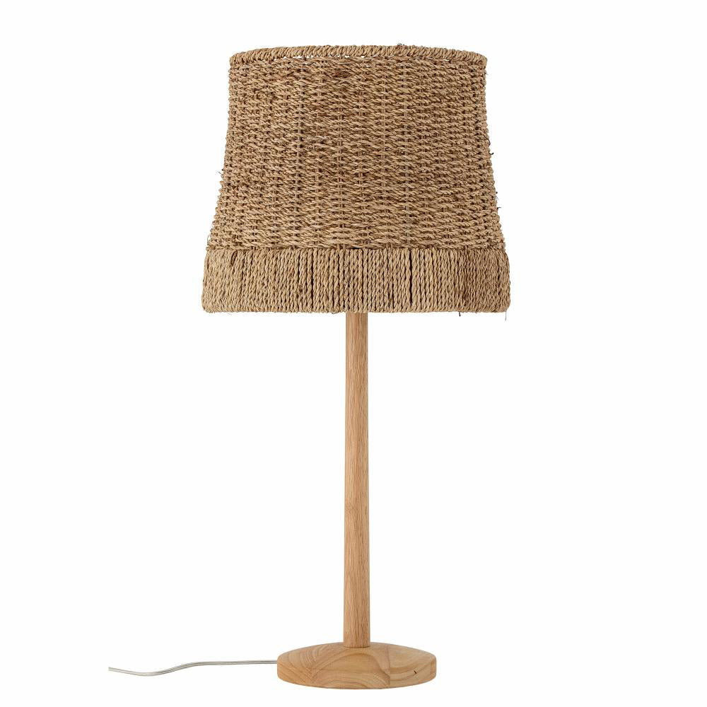 Product photograph of Bloomingville Kakasi Table Lamp In Natural Rattan from Olivia's