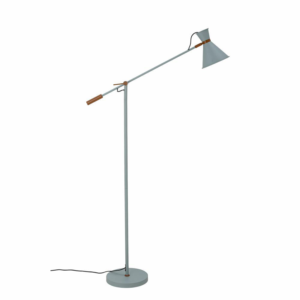 Product photograph of Bloomingville Raffi Floor Lamp In Green Metal from Olivia's