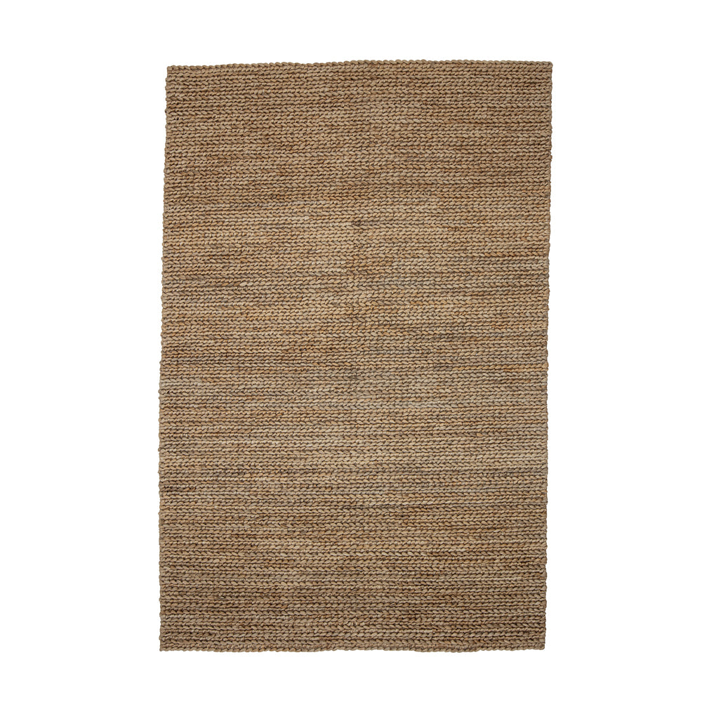 Product photograph of Bloomingville Mavi Rug In Brown Natural Jute from Olivia's.
