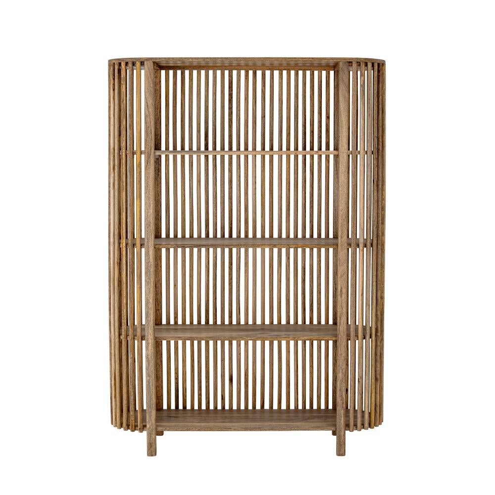 Product photograph of Bloomingville Sali Bookcase In Brown Mango Wood from Olivia's