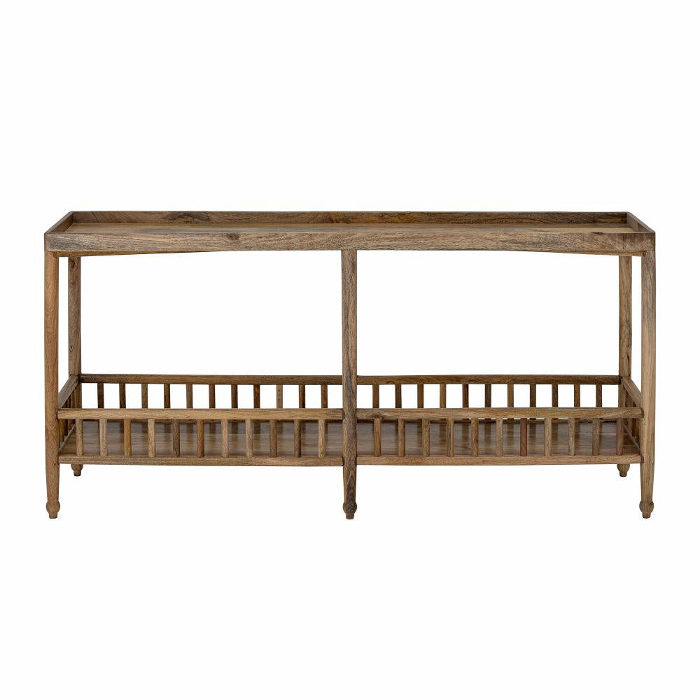 Bloomingville Sali Large Console Table In Brown Mango Wood