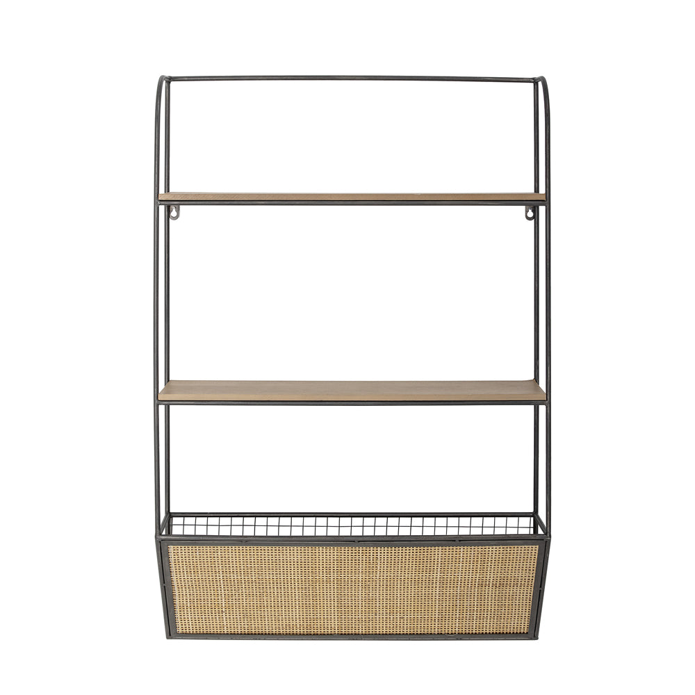Product photograph of Bloomingville Lesley Rattan Shelf from Olivia's.