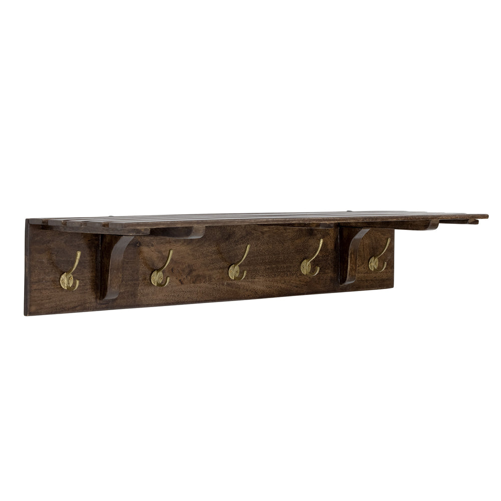 Product photograph of Bloomingville Lula Coat Rack In Brown Mango Wood from Olivia's.