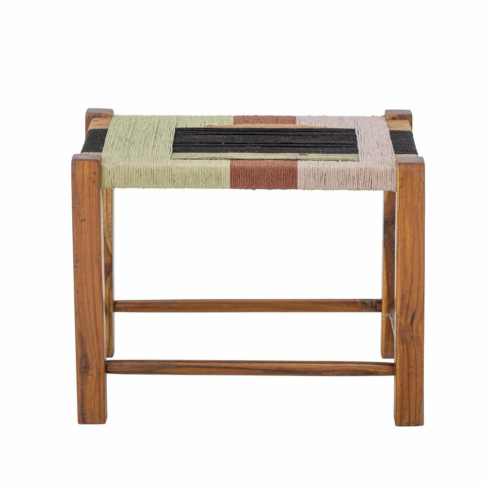 Bloomingville Verde Stool in Brown Jute