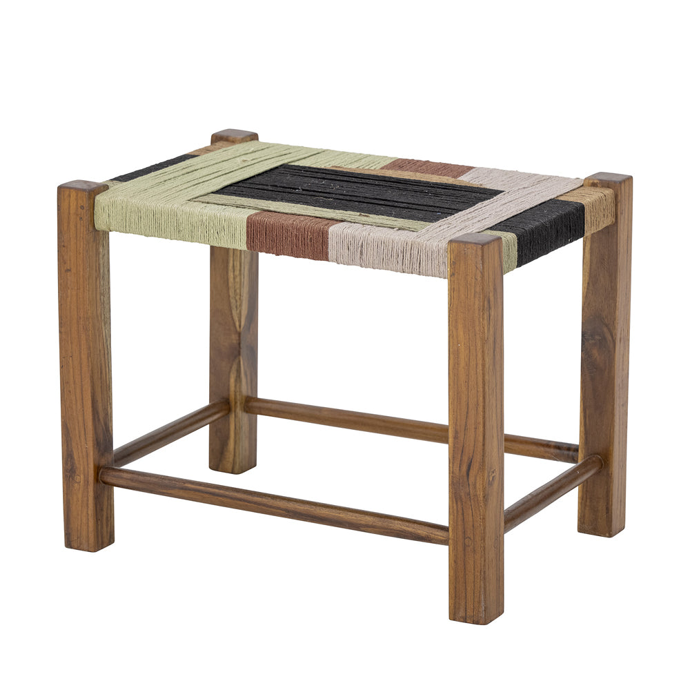 Bloomingville Verde Stool in Brown Jute