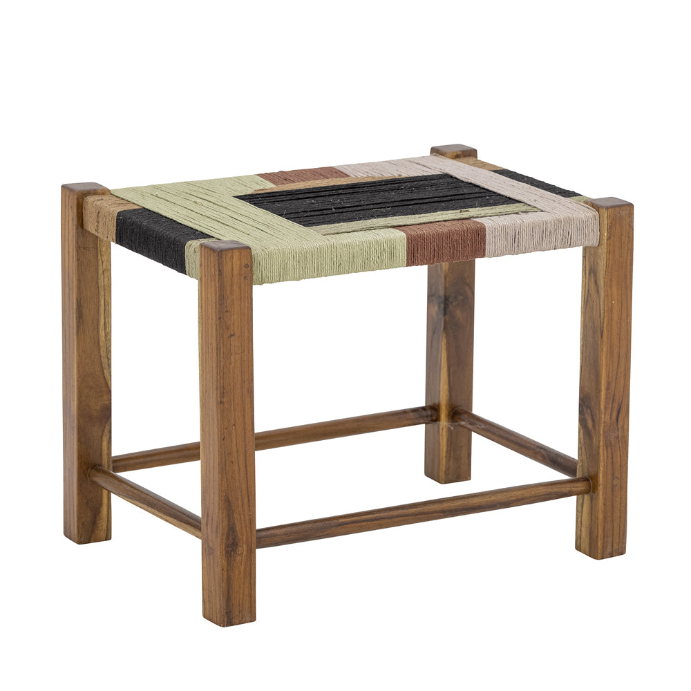 Product photograph of Bloomingville Verde Stool In Brown Jute from Olivia's.