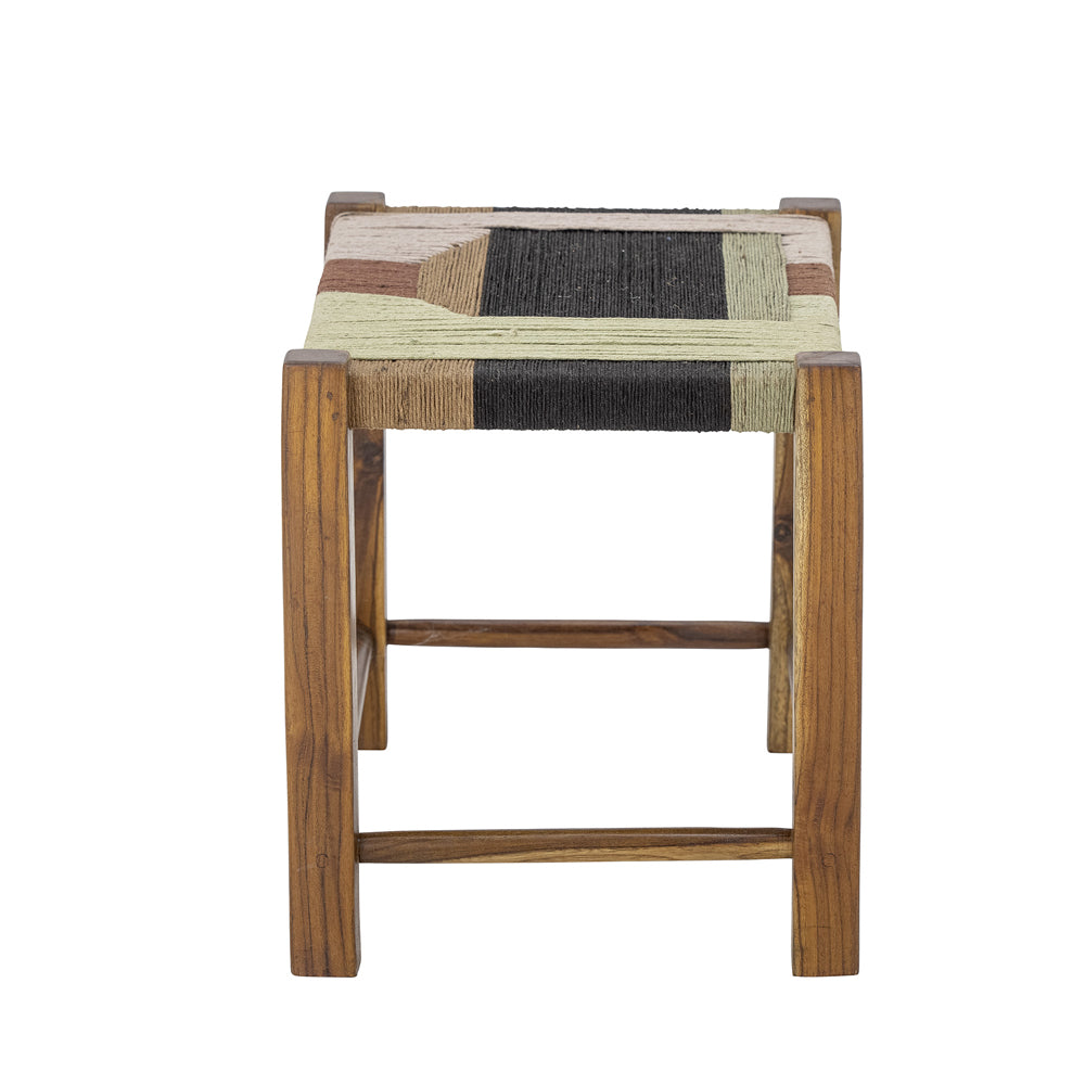 Product photograph of Bloomingville Verde Stool In Brown Jute from Olivia's.