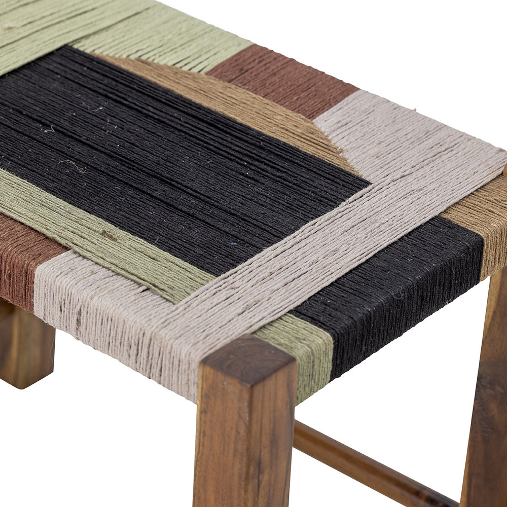 Product photograph of Bloomingville Verde Stool In Brown Jute from Olivia's.