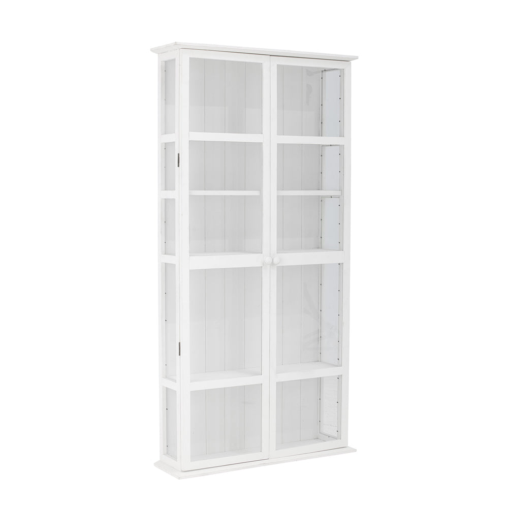 Product photograph of Bloomingville Wila Cabinet In White Firwood from Olivia's.