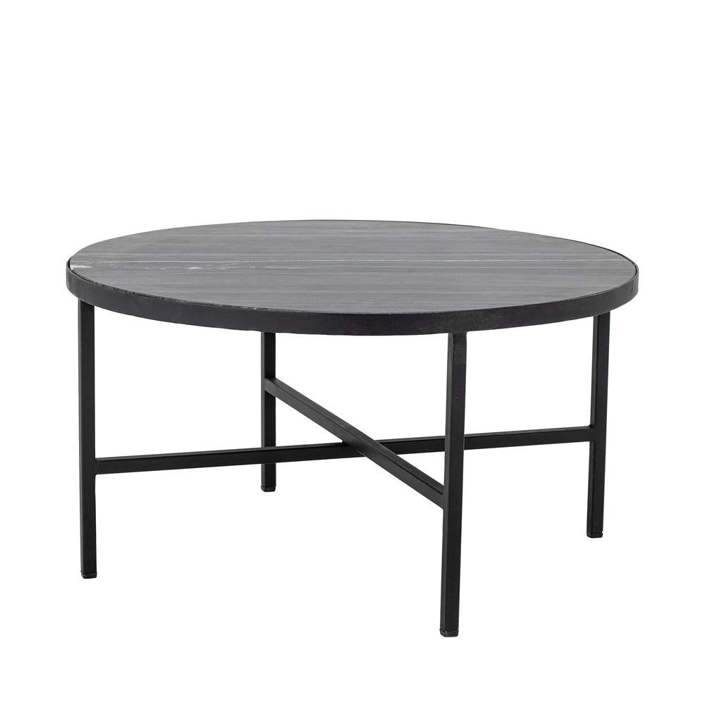 Product photograph of Bloomingville Estelle Coffee Table In Grey Marble from Olivia's