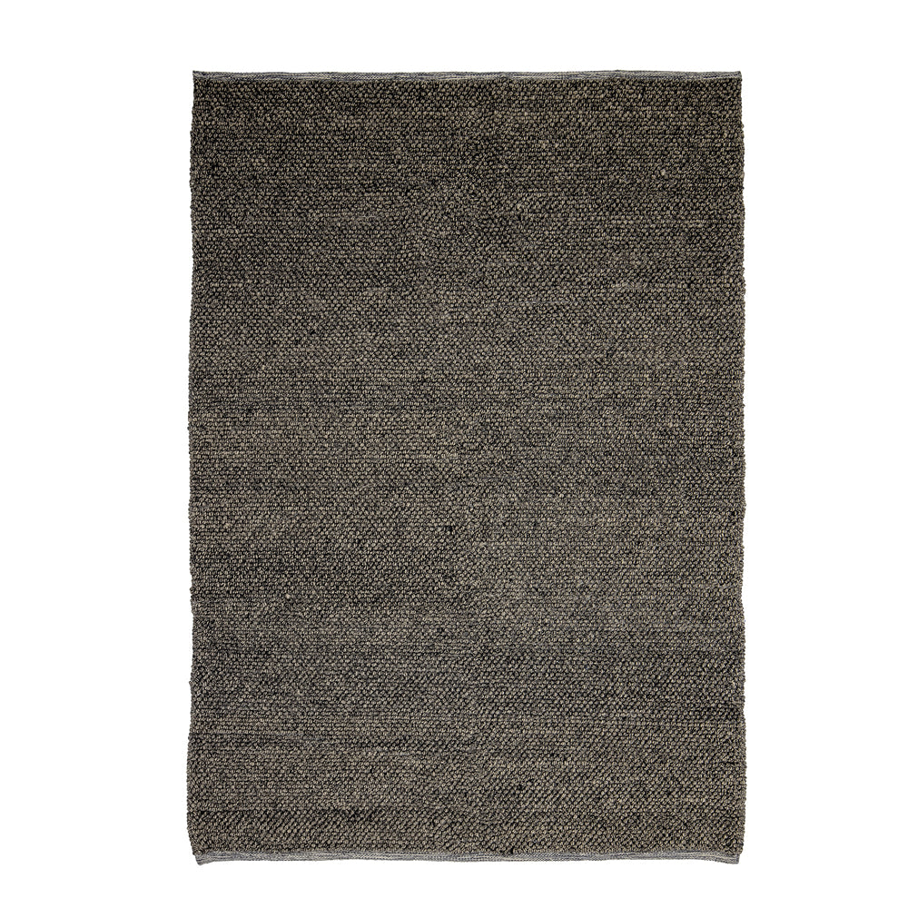 Product photograph of Bloomingville Madeleine Wool Rug In Grey from Olivia's.
