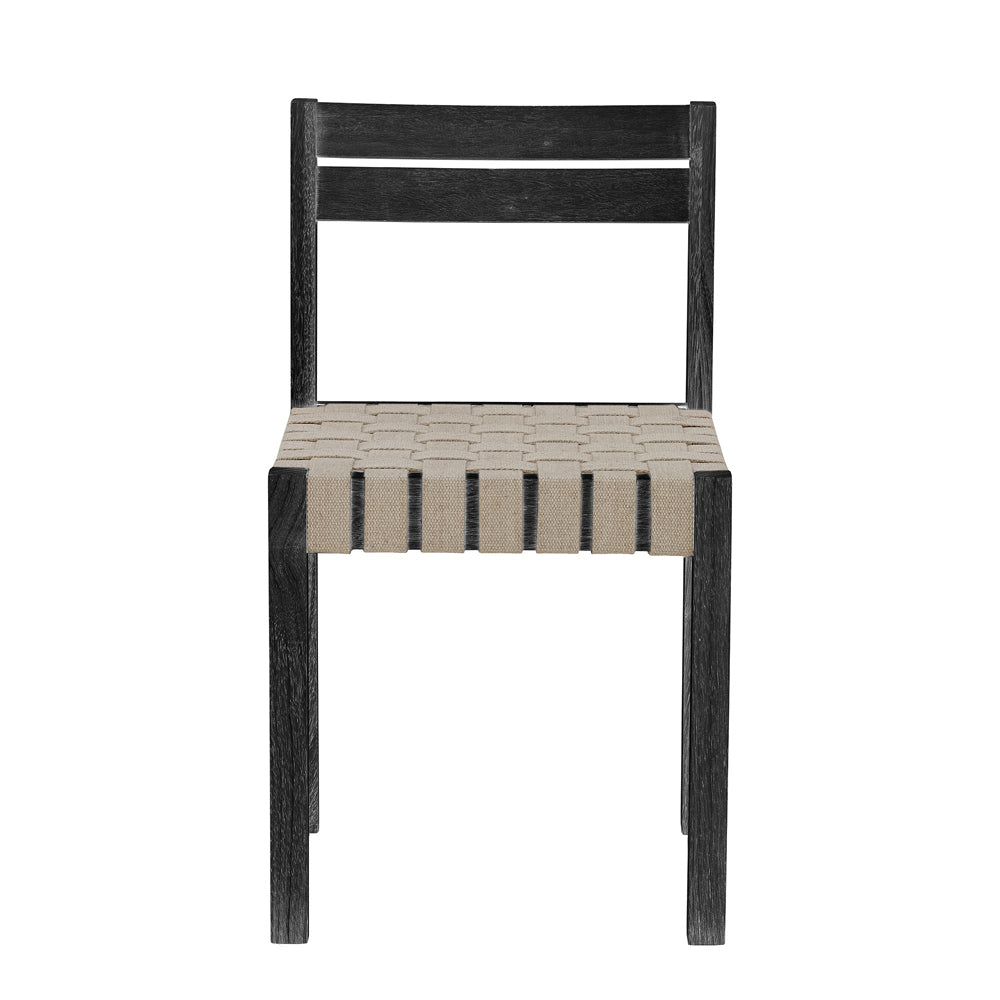 Bloomingville Maron Dining Chair In Black Rubberwood