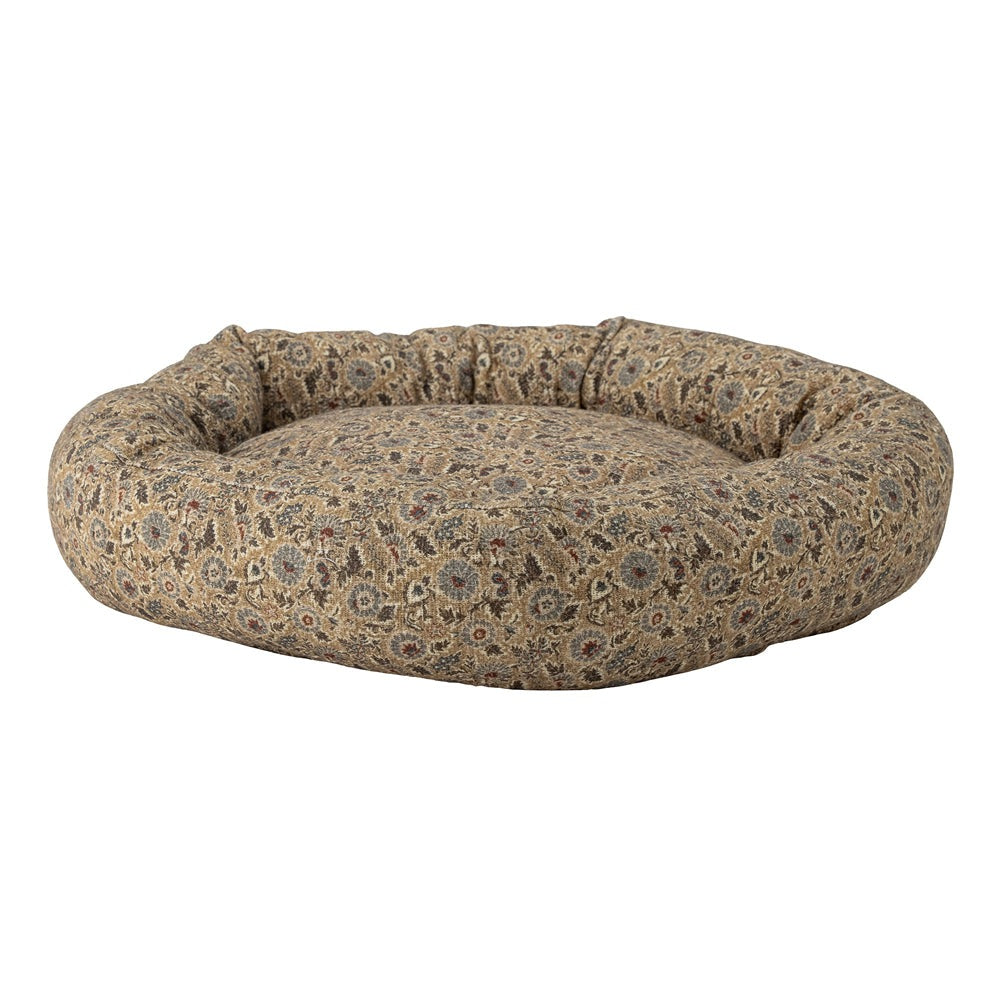 Product photograph of Bloomingville Vittoria Dog Cushion In Brown Cotton from Olivia's