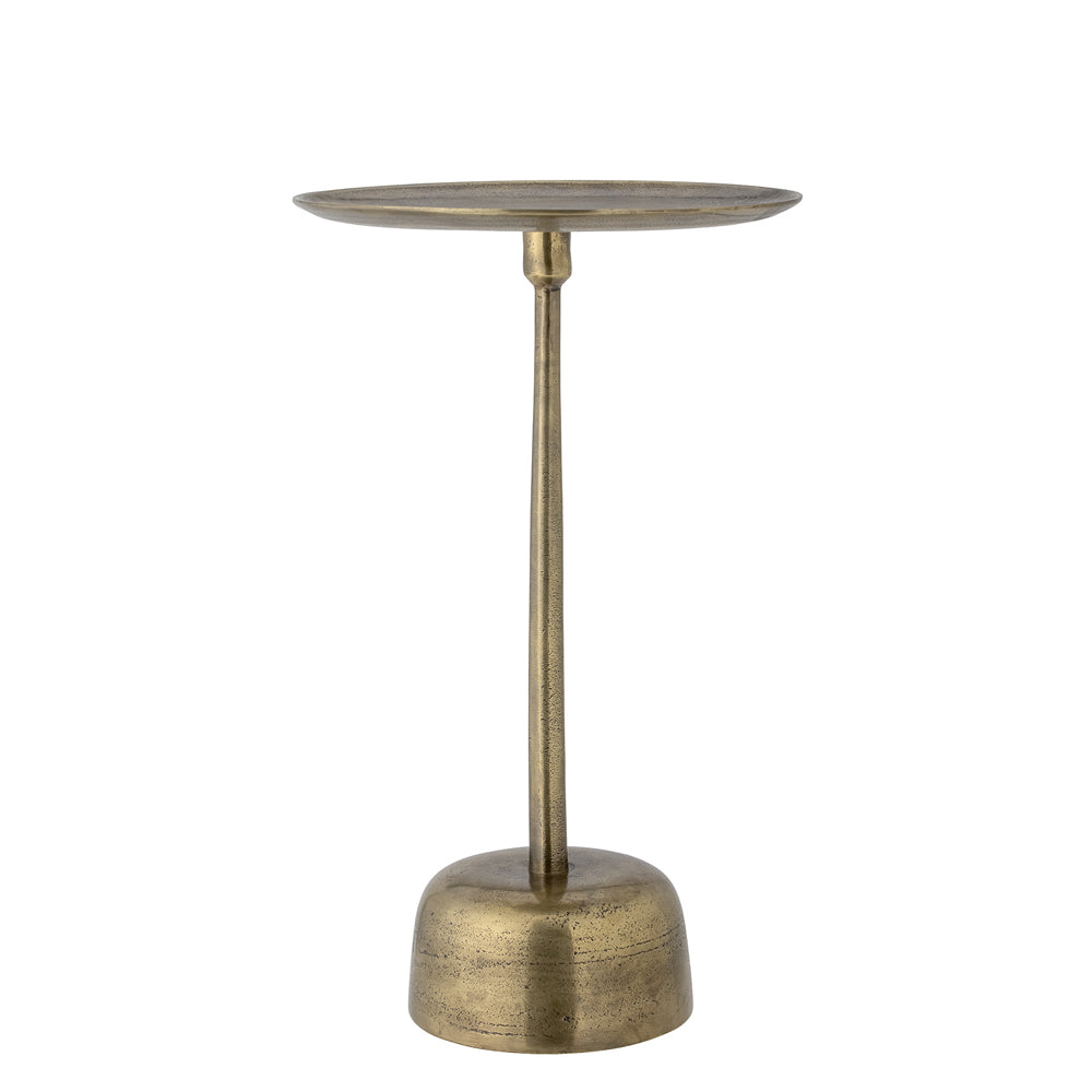 Product photograph of Bloomingville Maris Sidetable In Brass Aluminum from Olivia's