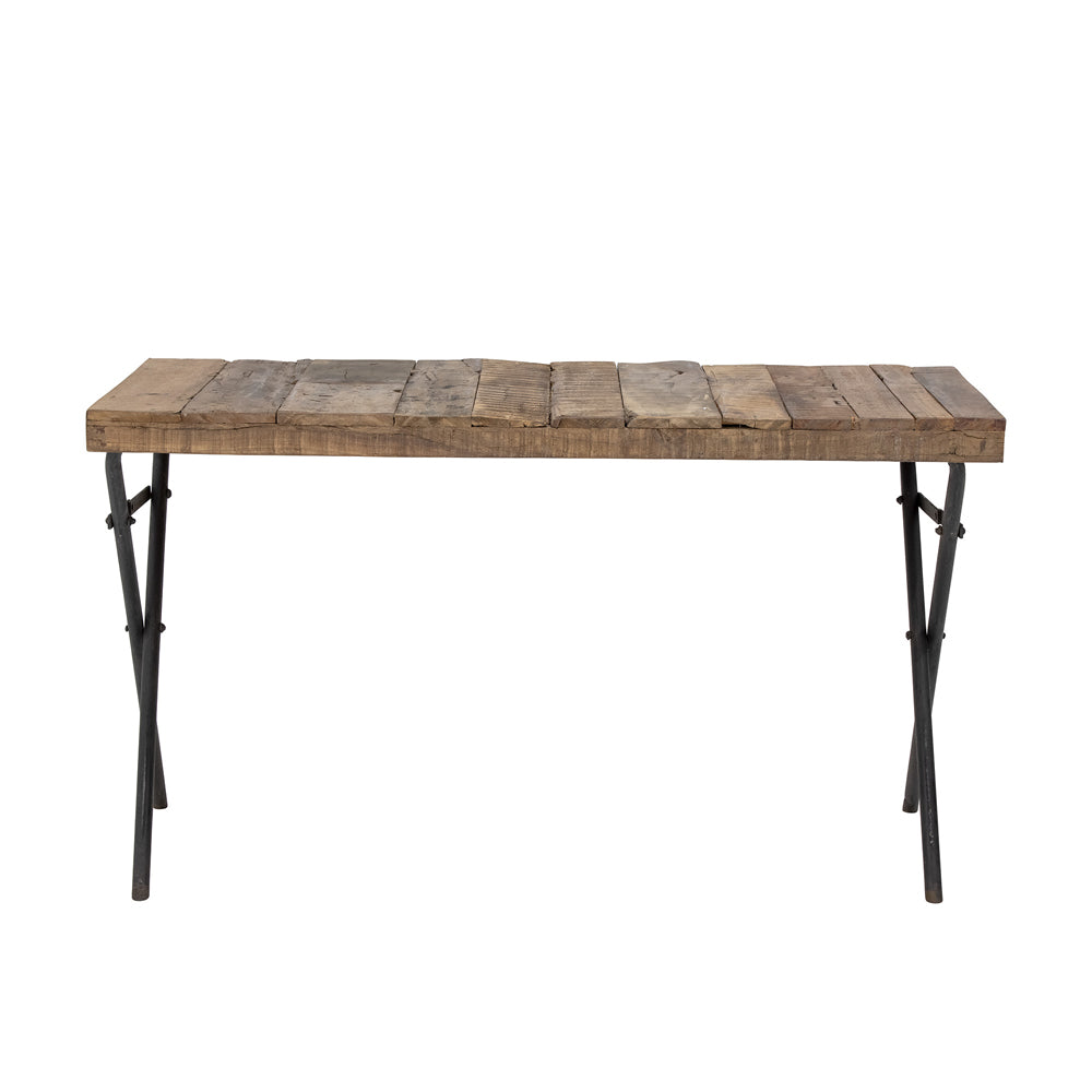 Product photograph of Bloomingville Mauie Dining Table In Natural Reclaimed Wood from Olivia's