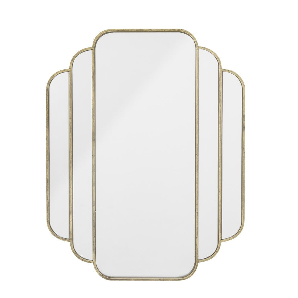 Bloomingville Mas Mirror in Brass Metal