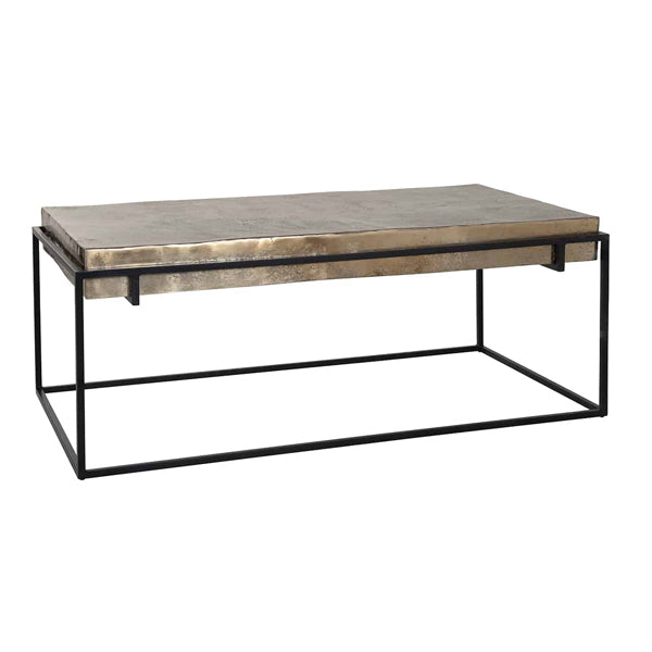 Product photograph of Richmond Calloway Champagne Gold Coffee Table from Olivia's