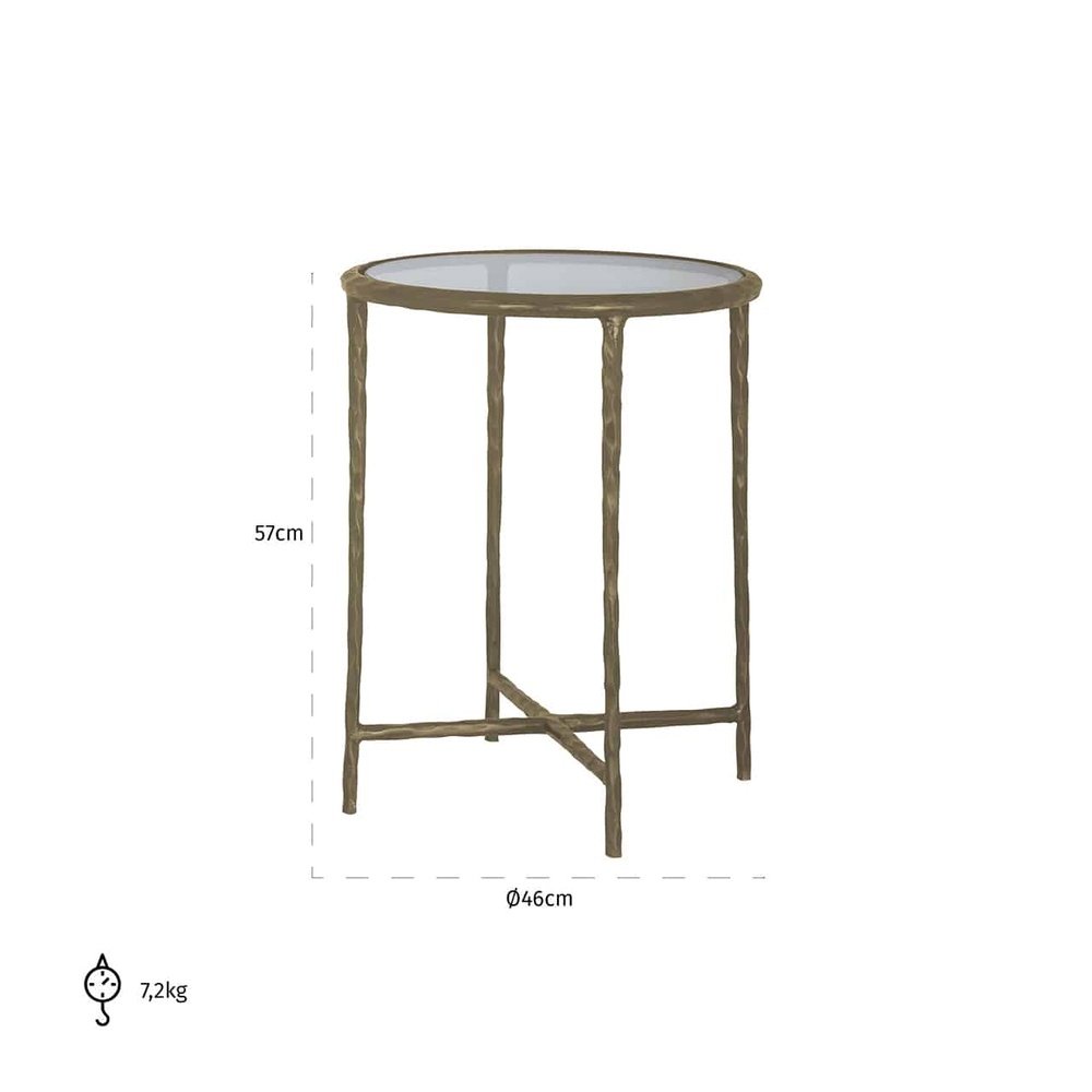 Product photograph of Richmond Freya Side Table from Olivia's.