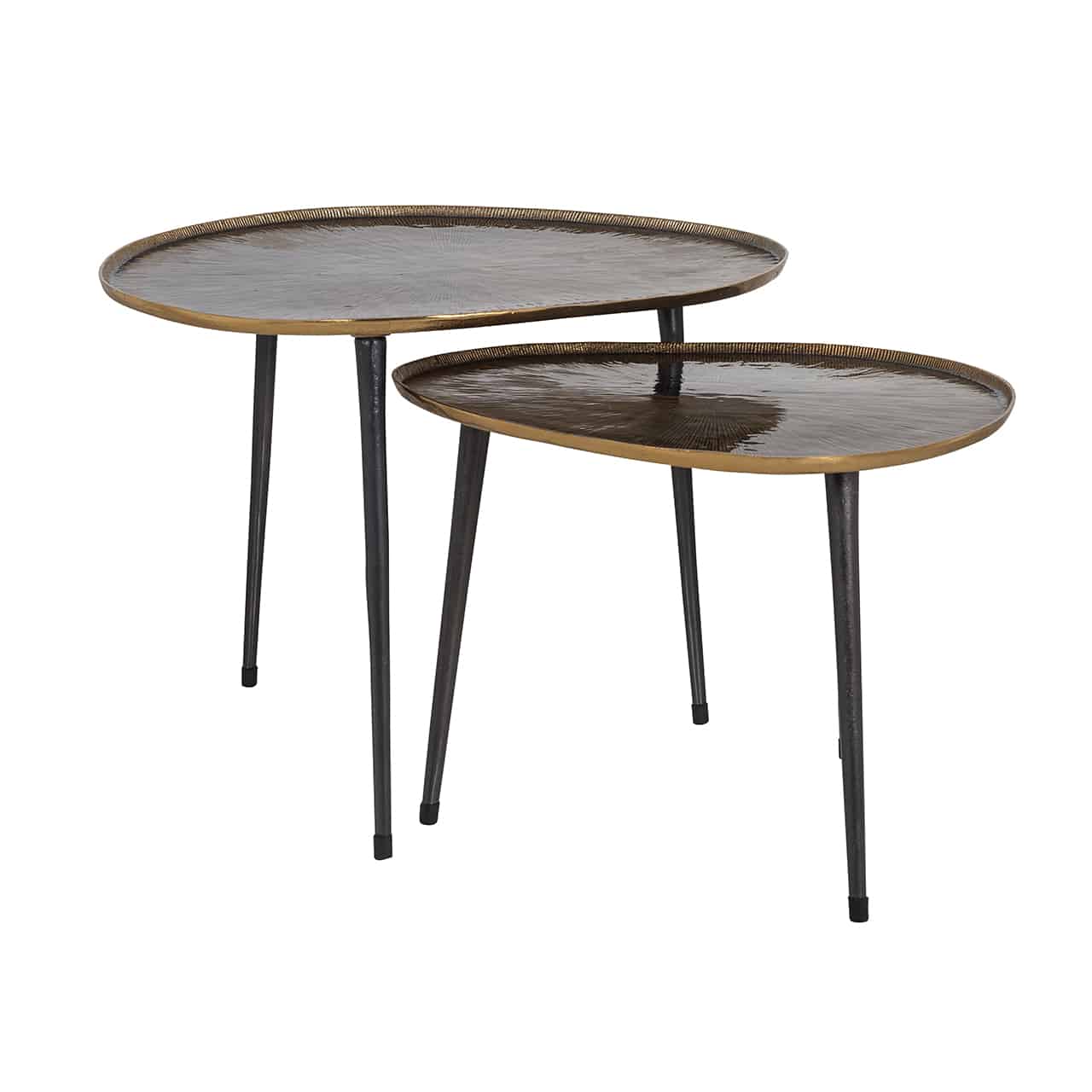 Product photograph of Richmond Louve Set Of 2 Coffee Tables from Olivia's